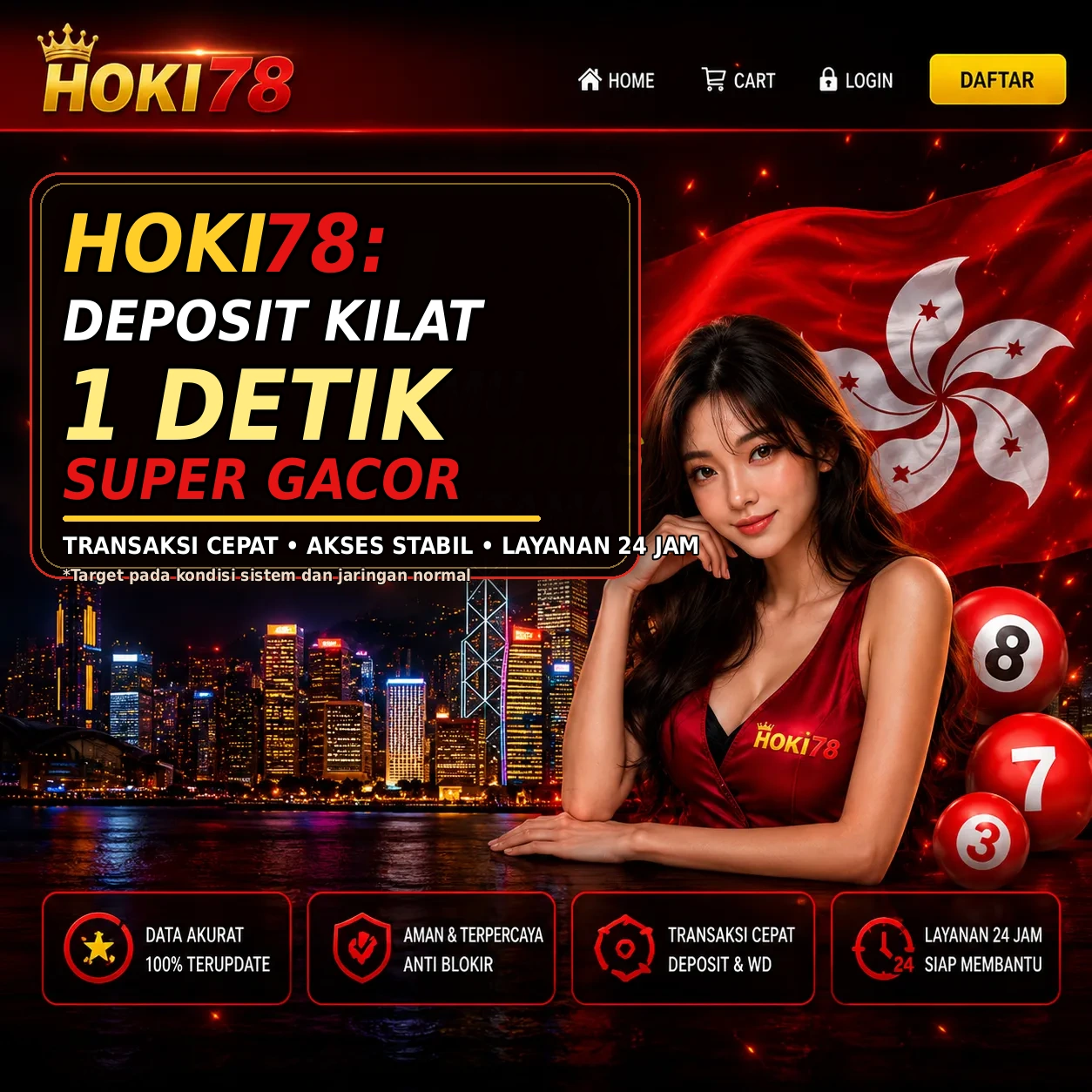 HOKI78 Deposit Kilat 1 Detik Super Gacor